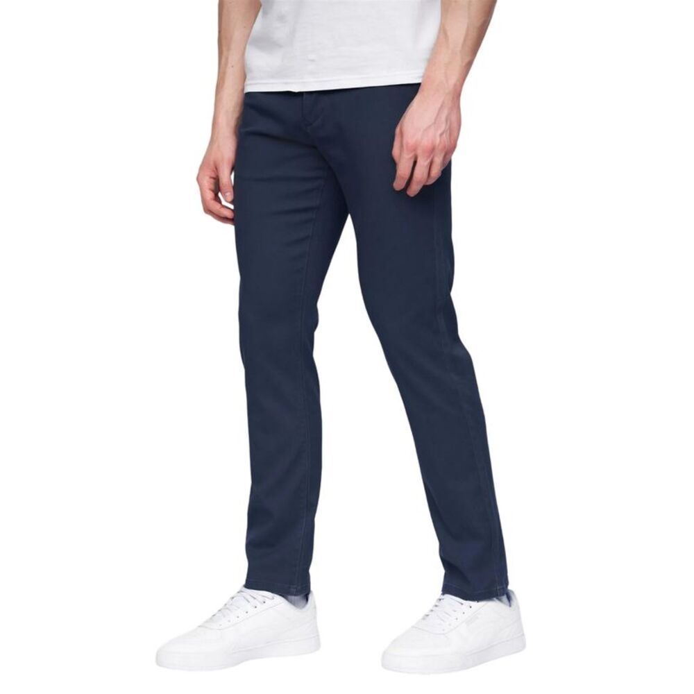 Henleys Mens Visit Chino Pants / Blue